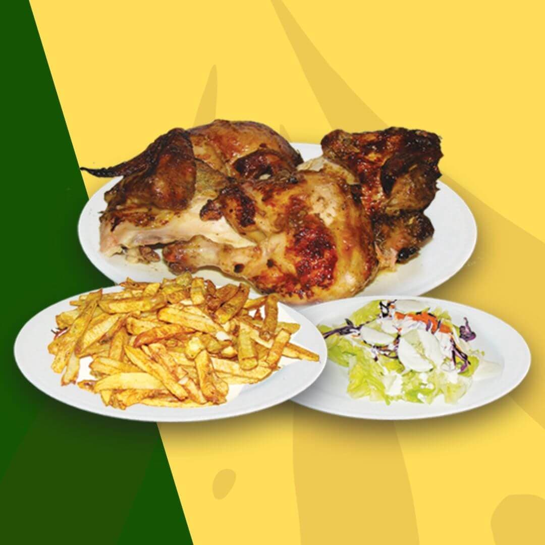 How we serve the 1 Pollo Combo at our restaurant