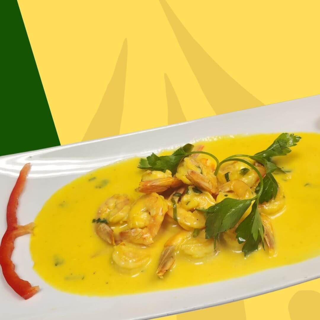 How we serve the Camaron Al Ajillo at our restaurant