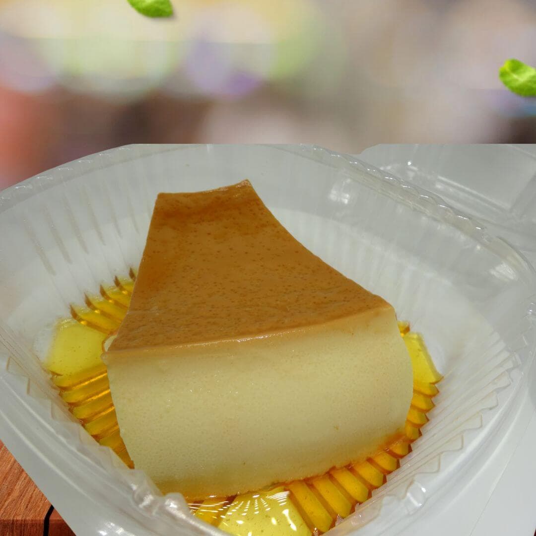 How we serve the Flan at our restaurant