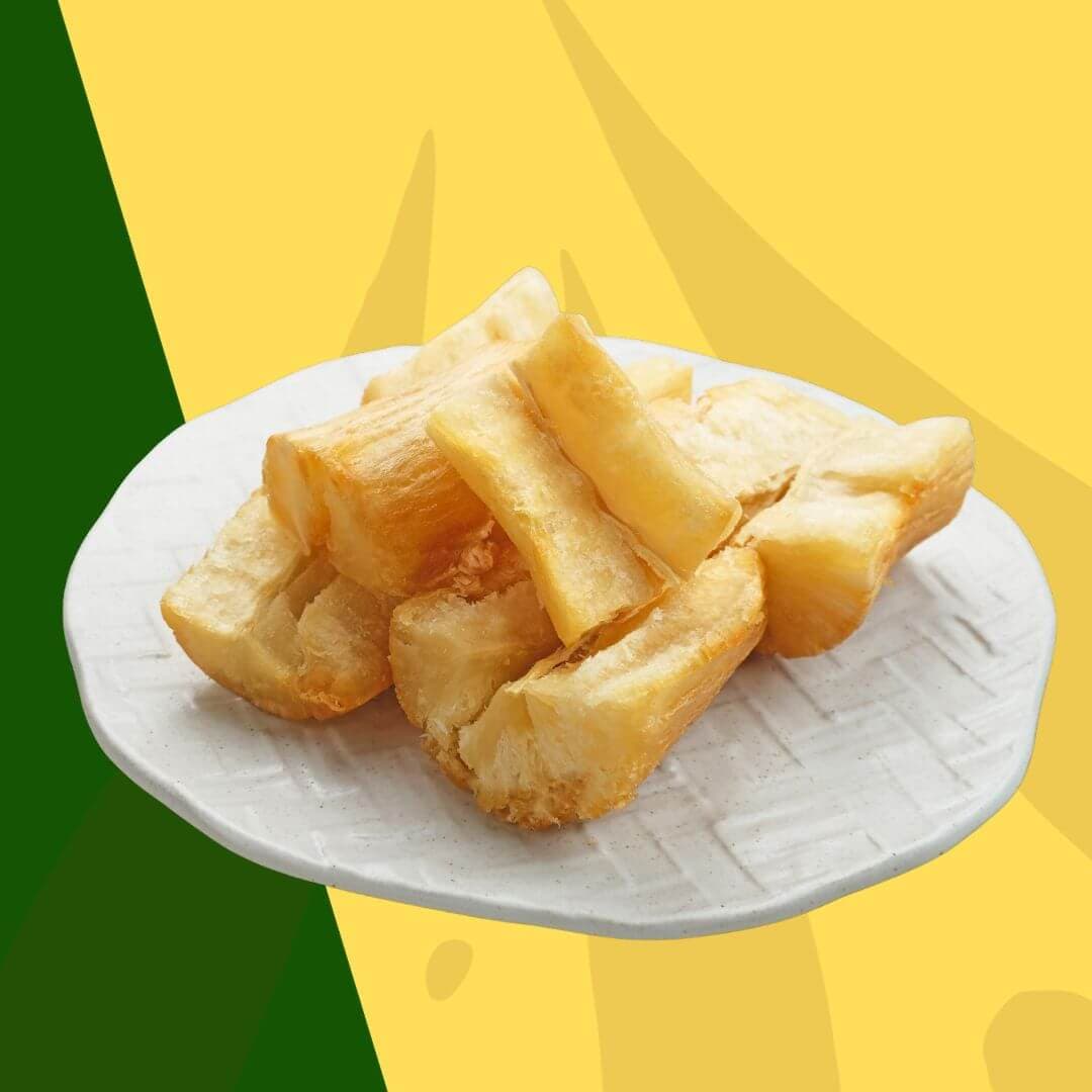 How we serve the Yuca Frita at our restaurant